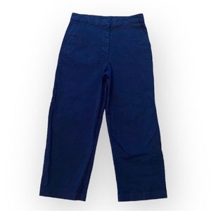 Aritzia The group Babaton Wide Leg Cropped Pant blue Size 10